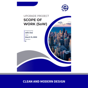 Project Scope of Work (SoW) Template